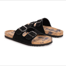 Load image into Gallery viewer, Muk Luks Women's Tessa Terra Turf Sandal Black