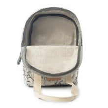 Load image into Gallery viewer, Fable Flora Cotton Backpack in Earthy Sage