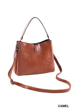 Load image into Gallery viewer, Vegan Leather Shoulder Bag