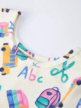 Load image into Gallery viewer, School Bus Back to School Twirl Dress
