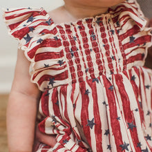 Load image into Gallery viewer, Stars &amp; Stripes Organic Cotton Dress