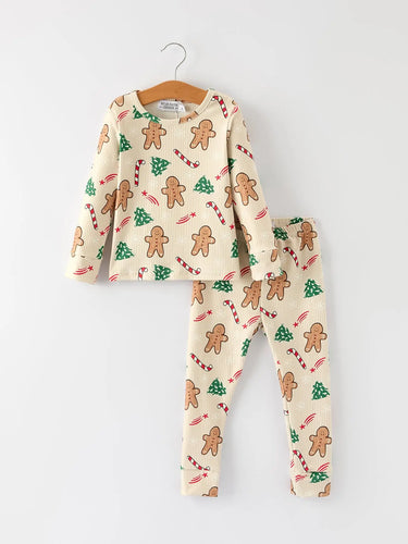 Gingerbread Christmas Pajamas