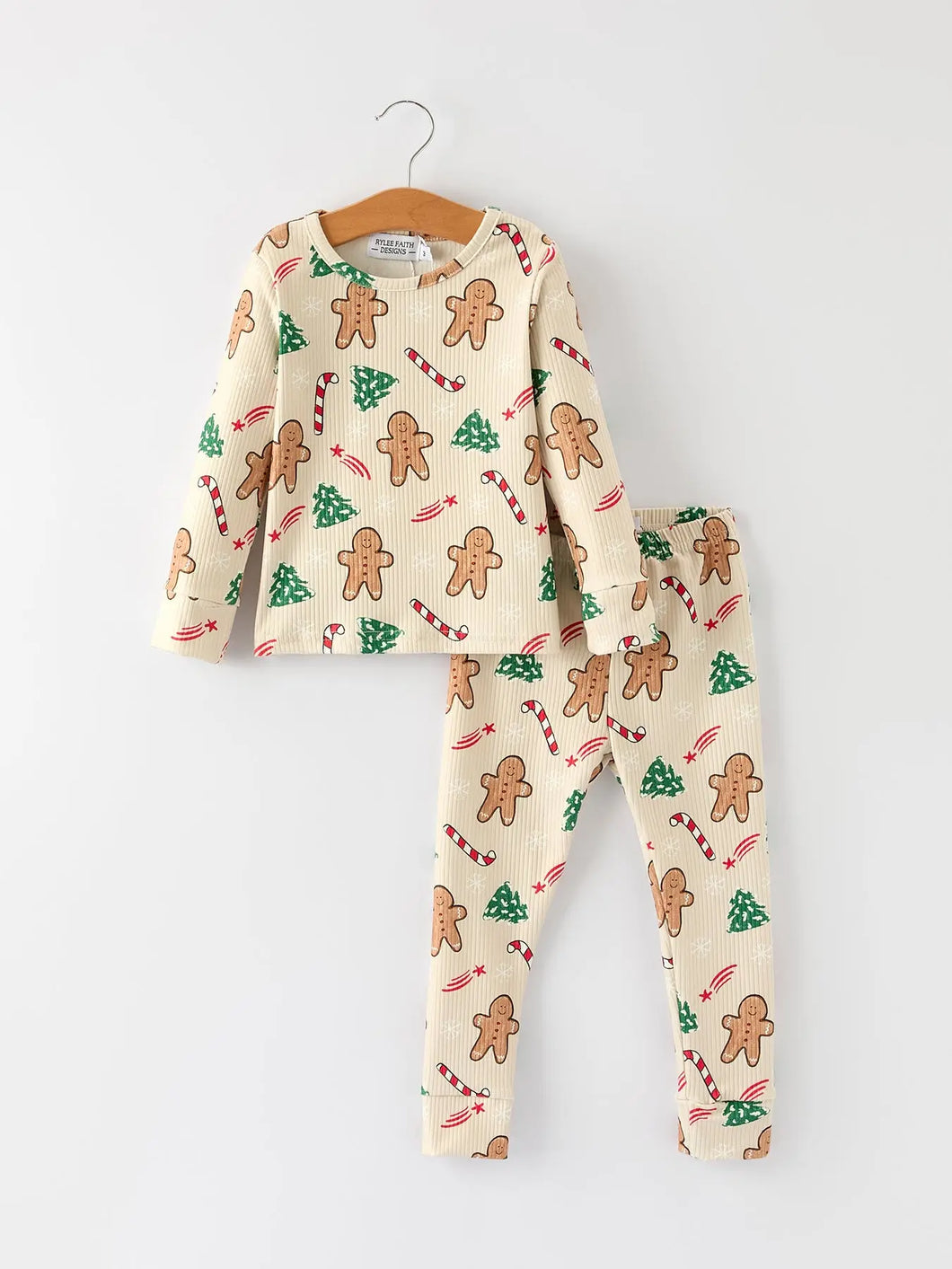Gingerbread Christmas Pajamas