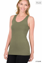 Load image into Gallery viewer, Cotton Racerback Tank