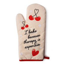 Load image into Gallery viewer, Two Left Feet Reluctant Chef Oven Mitt