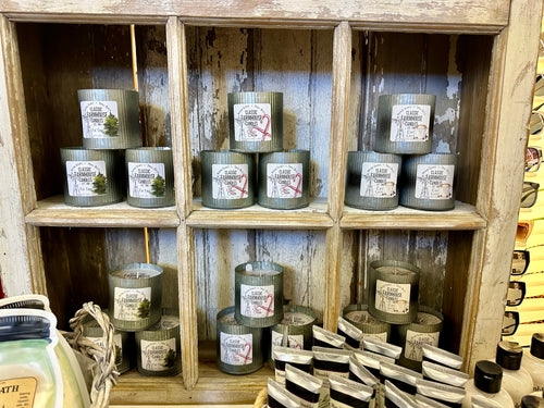 12oz Fluted Tin Candle