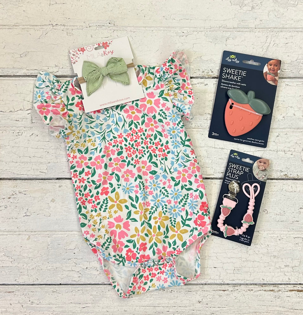Daffodils Flutter Bodysuit