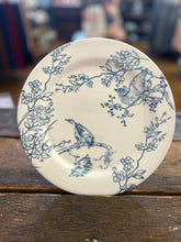 Load image into Gallery viewer, Small Blue Bird Charger Plates