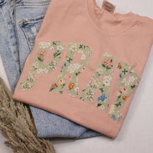 Load image into Gallery viewer, Peach Pray Christian Faith Short Sleeve T