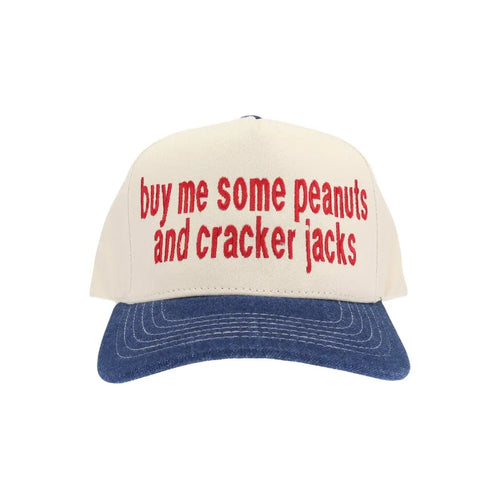 Buy Me Some Peanuts abd Cracker Jacks CC Trucker Hat