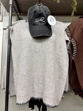 Load image into Gallery viewer, Ribbon Tie Back Knit Top Sweater Vest