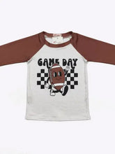 Load image into Gallery viewer, Game Day Football Raglan