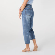 Load image into Gallery viewer, EverStretch Straight Leg Floral Print Crop
