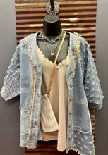 Load image into Gallery viewer, Denim Short Sleeve Twill Jacket