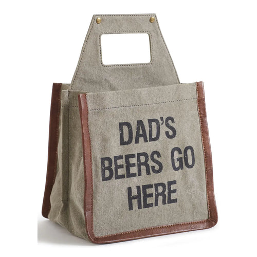 Dads Canvas Beer Tote