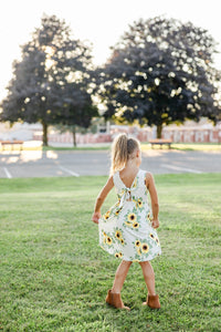 Sunflower Ribbed Dress