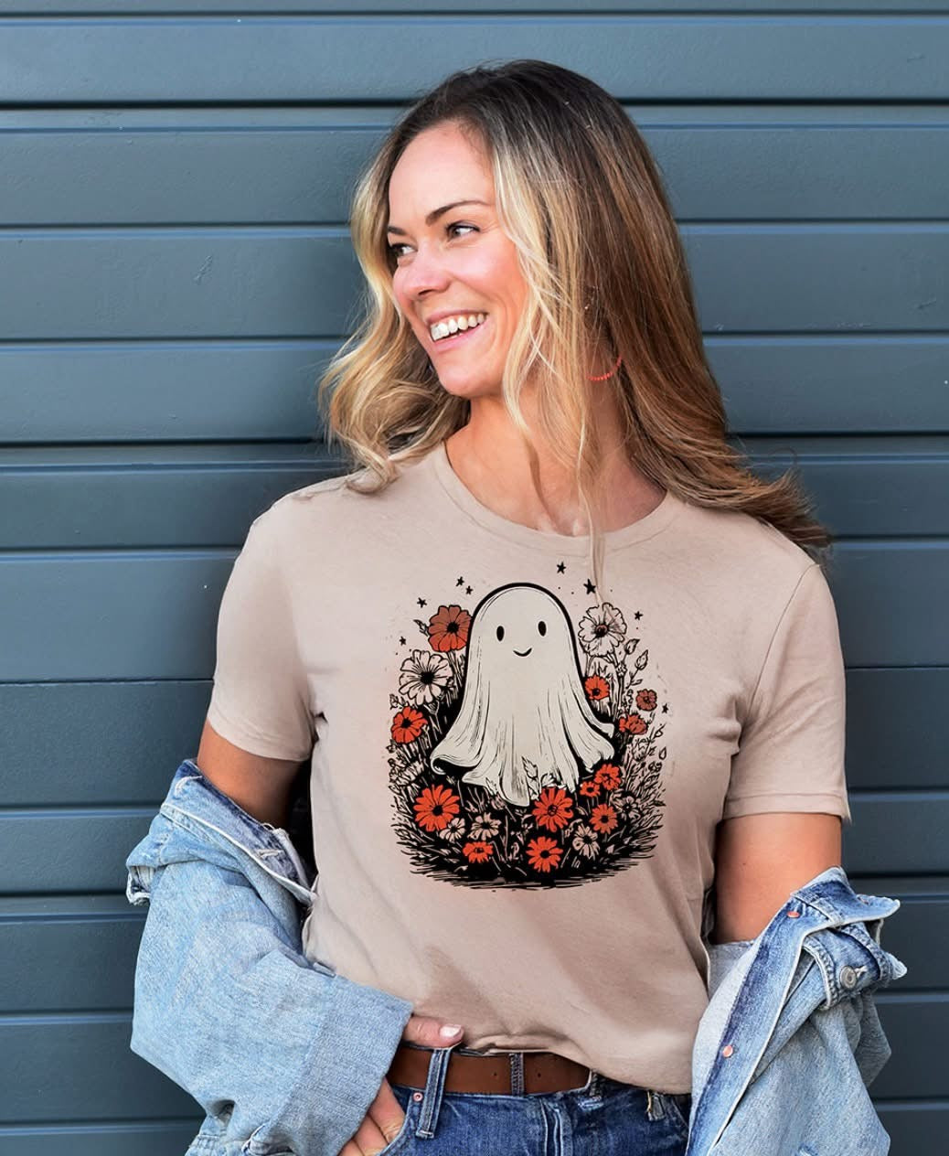 Field of Flowers Ghost Tee