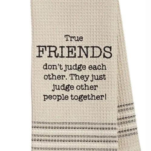 Friends Waffle-Weave Dishtowel (Set of 2)