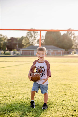 Game Day Football Raglan