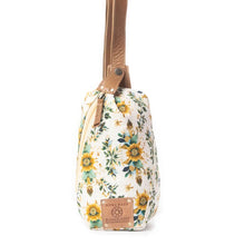 Load image into Gallery viewer, Oasis Blooms Fanny Pack Bag in Brown &amp; White