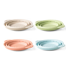 Load image into Gallery viewer, Krumbs Kitchen Collapsible Silicone Strainer Assortment