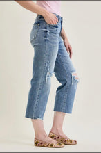 Load image into Gallery viewer, Judy Blue High Waist Destroy Crop Wide Leg