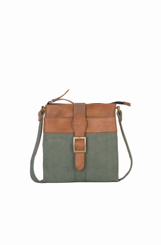 Intermix Up-Cycled Canvas Crossbody