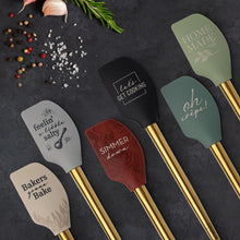 Load image into Gallery viewer, Krumbs Kitchen Elements Spatula W/Metallic Gold Handle