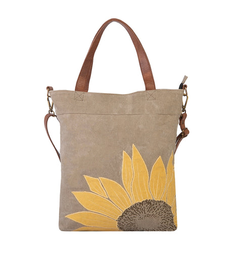 Sunny Up-Cycled Canvas Convertible Women's Tote