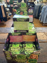 Load image into Gallery viewer, Fun Doh Glow in the Dark Squishy Sparkle Cube