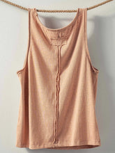 Load image into Gallery viewer, Coastal Cool Sleeveless Tank Top Desert Tan