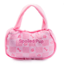 Load image into Gallery viewer, Pink Checker Chewy Vuiton Handbag By Haute Diggity