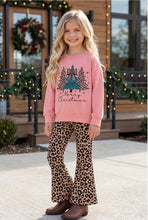 Load image into Gallery viewer, BLUSH GIRLS LONG SLEEVE TOP WITH TAN BOTTOMS