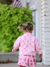 Load image into Gallery viewer, Pink Denim Jean Jacket with Bows