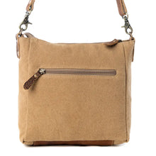 Load image into Gallery viewer, Crestbloom Vintage Crossbody Bag For Women in Olive with Print Detail