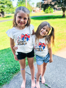 Cute American Girl Tie Top