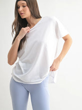 Load image into Gallery viewer, Shoreline Pima Cotton Slouchy Tee White