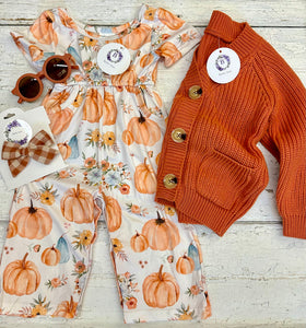 Pumpkin Jumpsuit