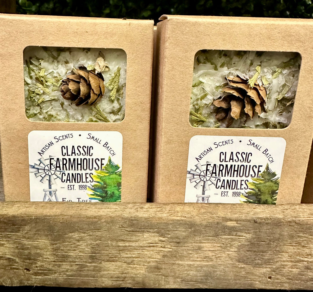 Fir Tree 3 oz Organic Wax Melt Bar