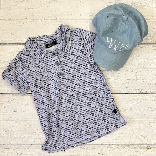 Shark Collared Shirt