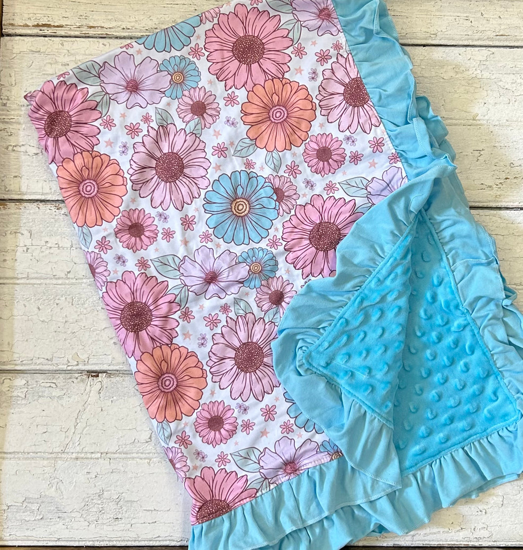 Whimsical Daisy Blanket