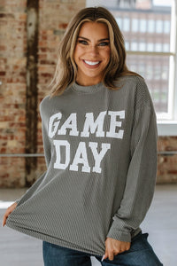 Grey Game Day Shirt