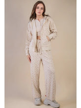 Load image into Gallery viewer, Oversized Floral Printed Zip Up Casual Hoodie Top