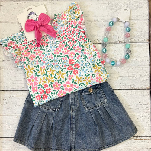 Daffodils Ruffle Tee