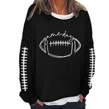 Load image into Gallery viewer, Black Gameday Pullover