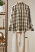 Load image into Gallery viewer, Sunwashed Check Utility Pocket Shirt