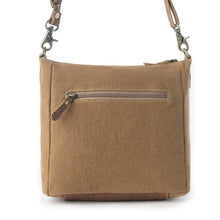 Load image into Gallery viewer, Crestbloom Vintage Crossbody Bag For Women in Navy with Print Detail