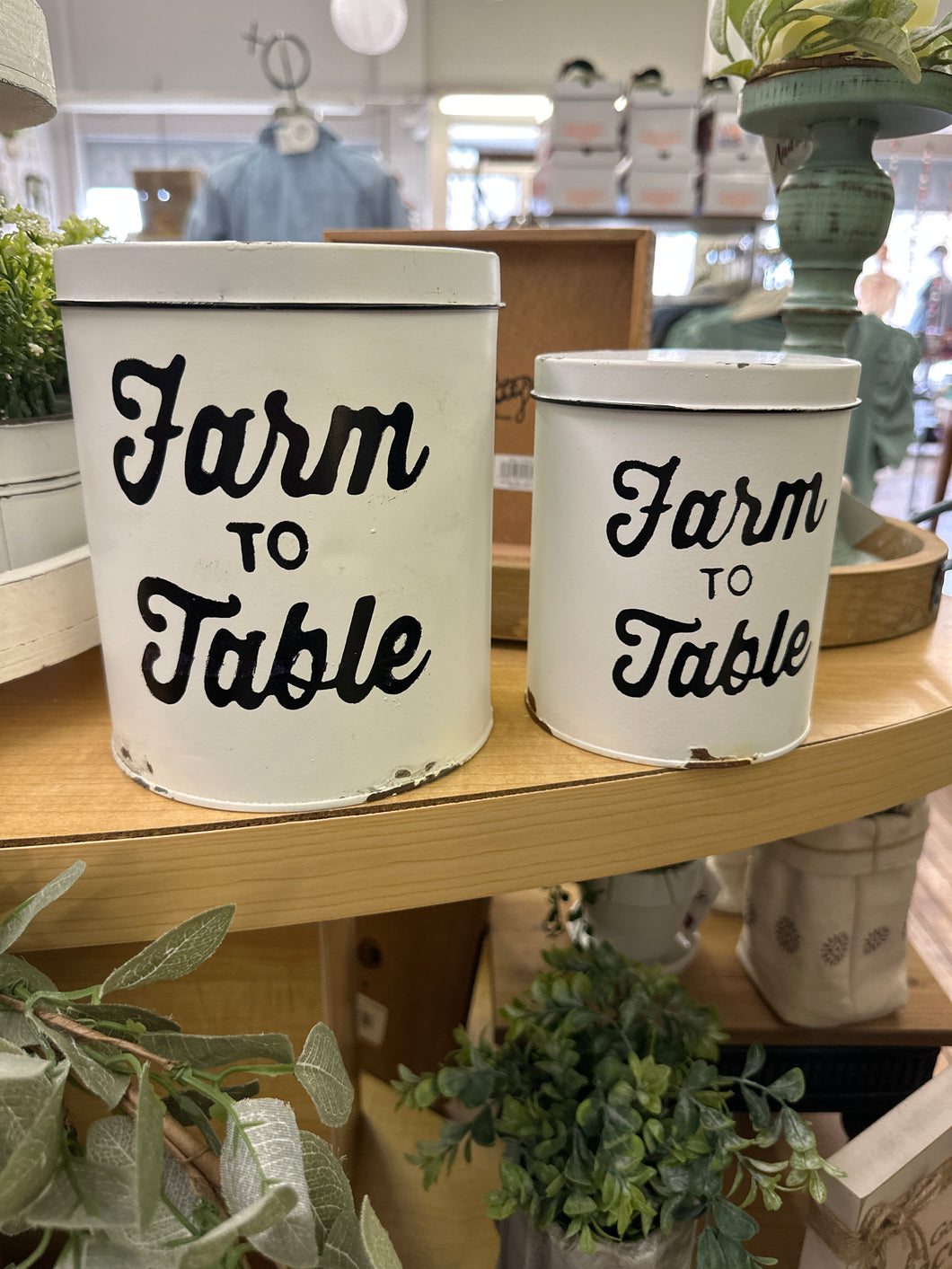 2/Set, Farm to Table Canisters