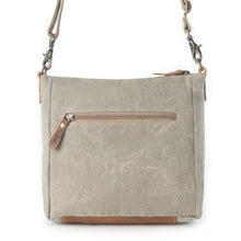 Load image into Gallery viewer, Damask Trail Vintage Crossbody Bag For Women in Sage with Print Detai