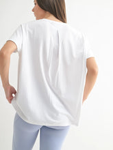 Load image into Gallery viewer, Shoreline Pima Cotton Slouchy Tee White